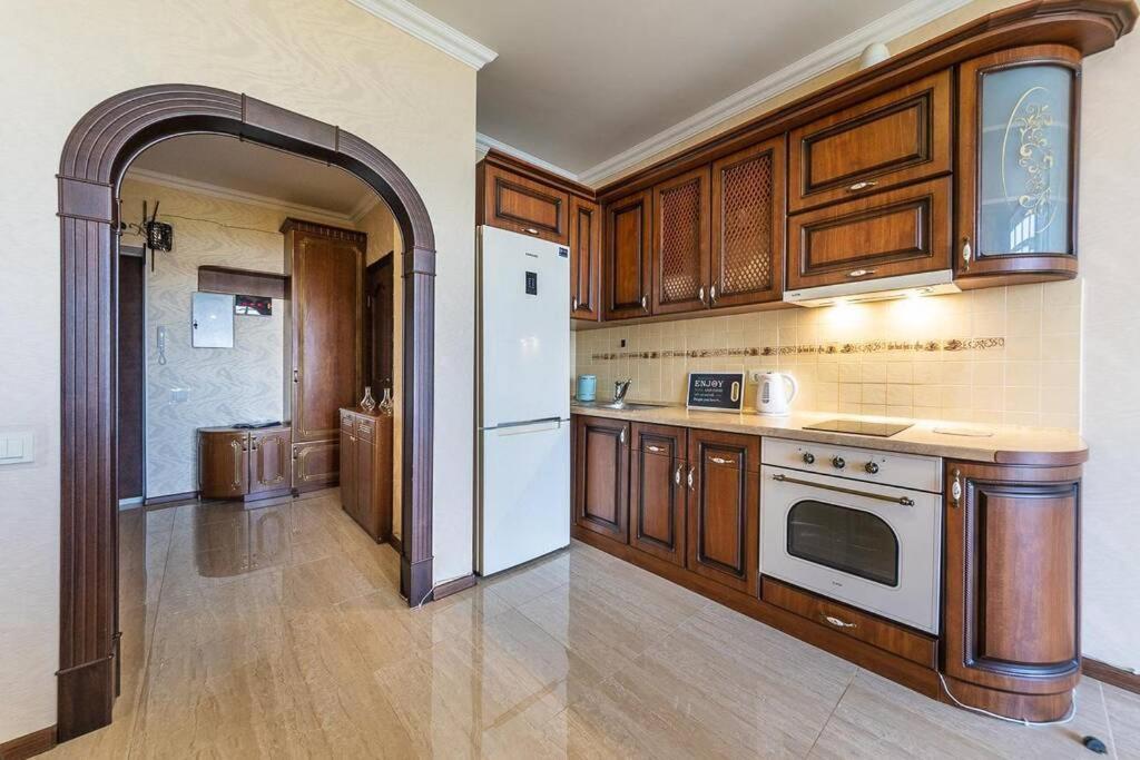 Apartments With Crazy Panoramic View Of The Dniepr Kiev Buitenkant foto